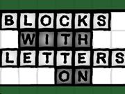 Blocks with Letters On 4