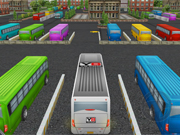 Bus Parking 3D World