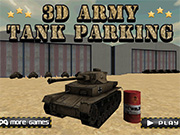 3D Army Tank Parking