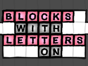 Blocks With Letters On