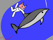 Cat on a Dolphin