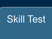 Skill Test